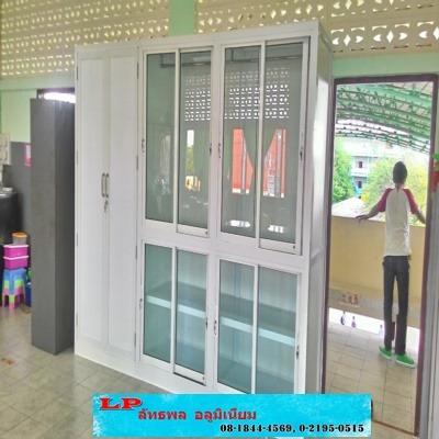 รับทำตู้เก็บของบานเลื่อน